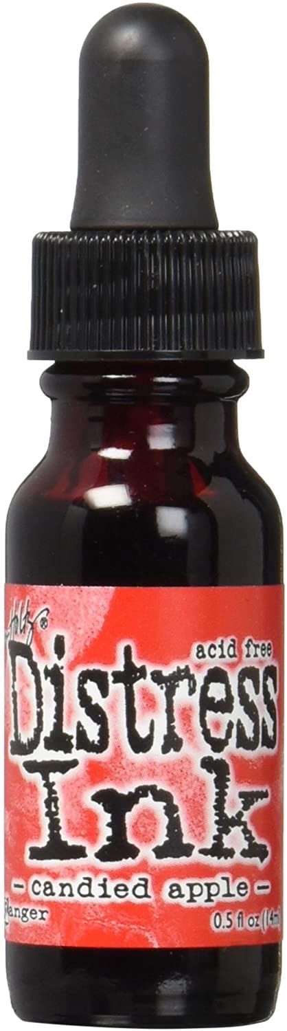 Distress ink Reinkers - Tim Holtz- couleur «Candied Apple»