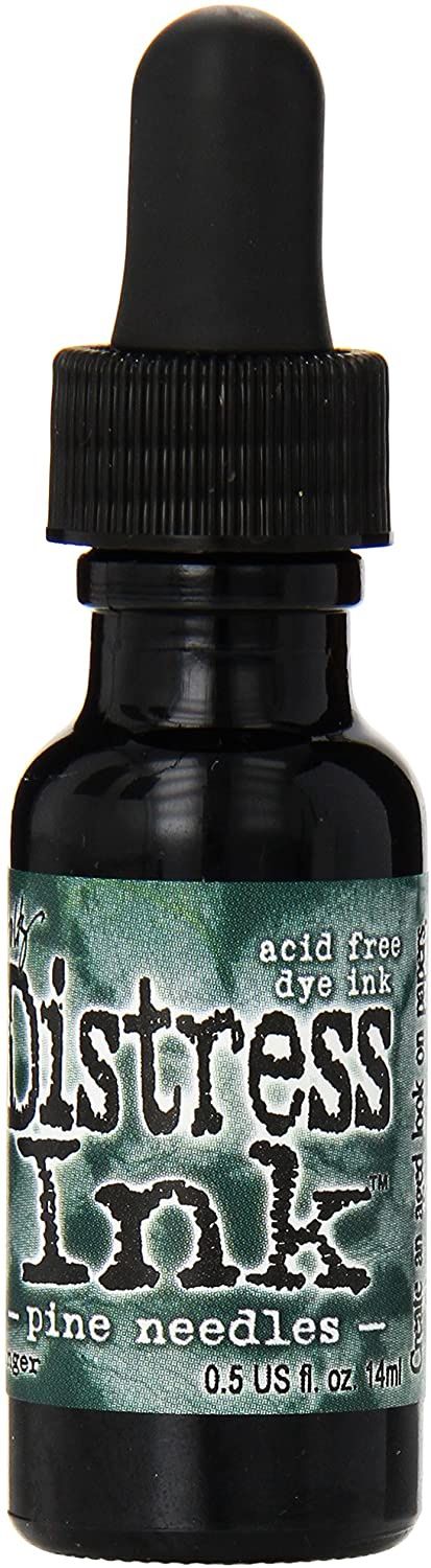 Distress ink Reinkers - Tim Holtz- couleur «Pine Needles»