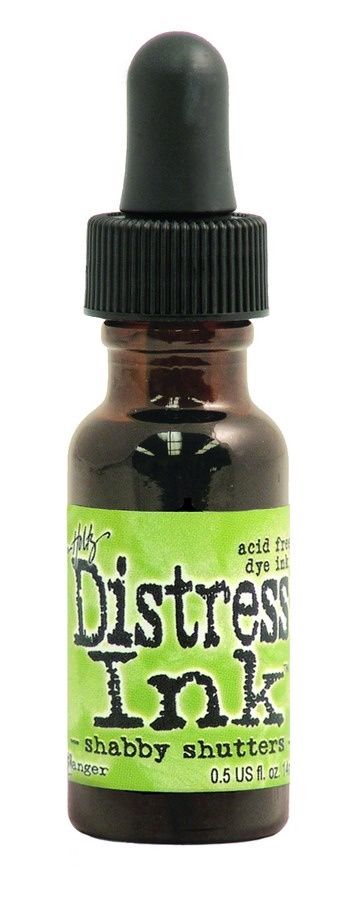 Distress ink Reinkers - Tim Holtz- couleur «Shabby Shutters»