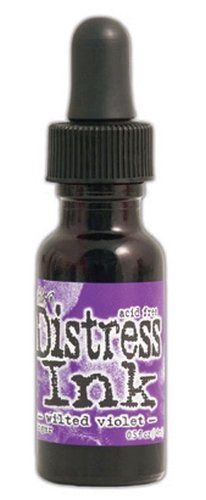 Distress ink Reinkers - Tim Holtz- couleur «Wilted Violet»