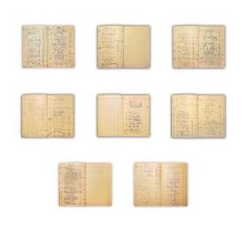 Dina Wakley - Art Journal et Mixed Media «Ledger» 12" X 7,5" 48 pages