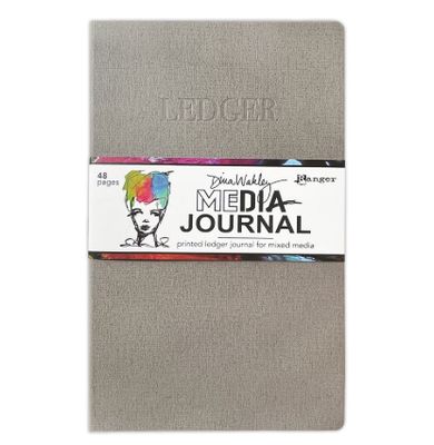 Dina Wakley - Art Journal et Mixed Media «Ledger» 12" X 7,5" 48 pages
