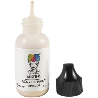 Dina Wakley - Peinture acrylique «Apricot» 1oz