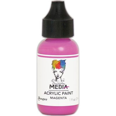 Dina Wakley - Peinture acrylique «Magenta» 1oz