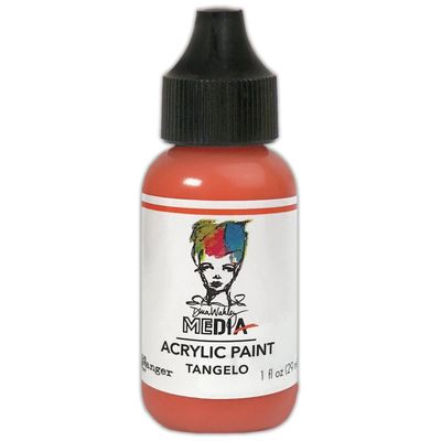 Dina Wakley - Peinture acrylique «Tangelo» 1oz