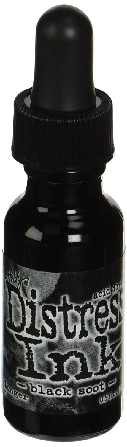 Distress ink Reinkers - Tim Holtz- couleur «Black Soot»
