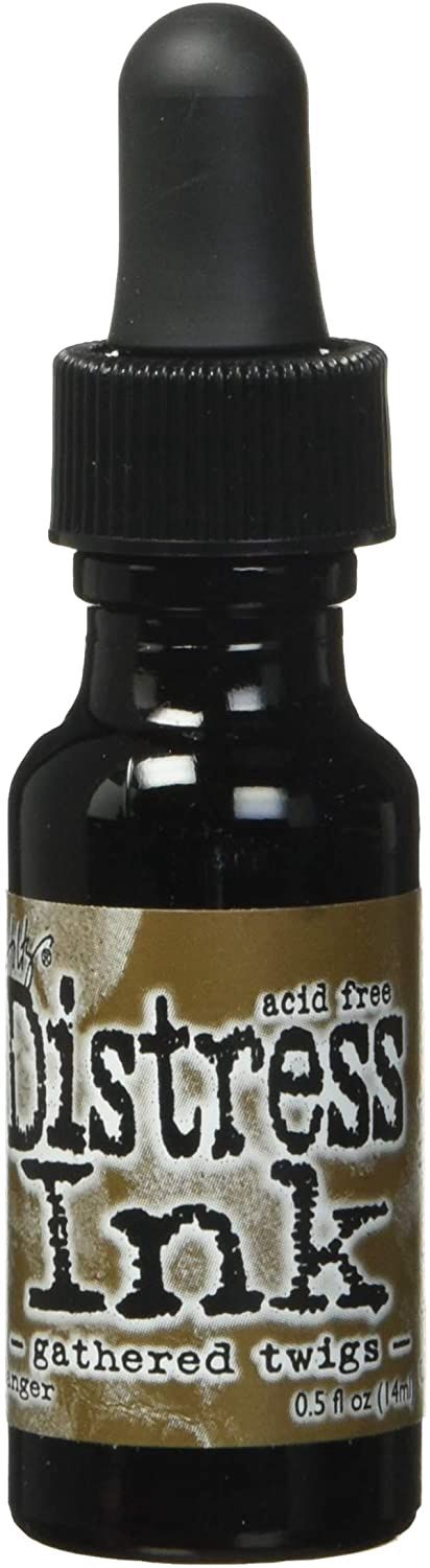 Distress ink Reinkers - Tim Holtz- couleur «Gathered Twigs»