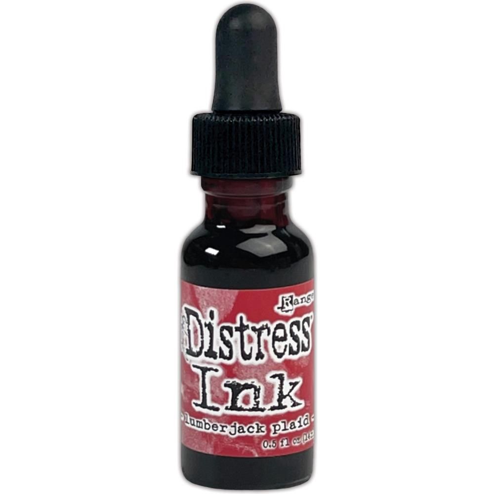 Distress ink Reinkers - Tim Holtz- couleur «Lumberjack Plaid»