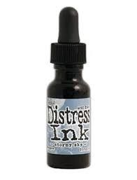 Distress ink Reinkers - Tim Holtz- couleur «Stormy Sky»