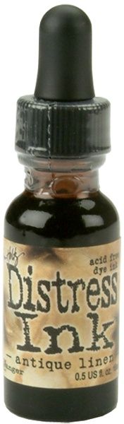 Distress ink Reinkers - Tim Holtz- couleur «Antique Linen»