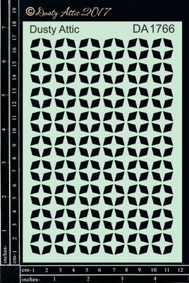 Dusty Attic - Stencil 4" X 6" Mosaic
