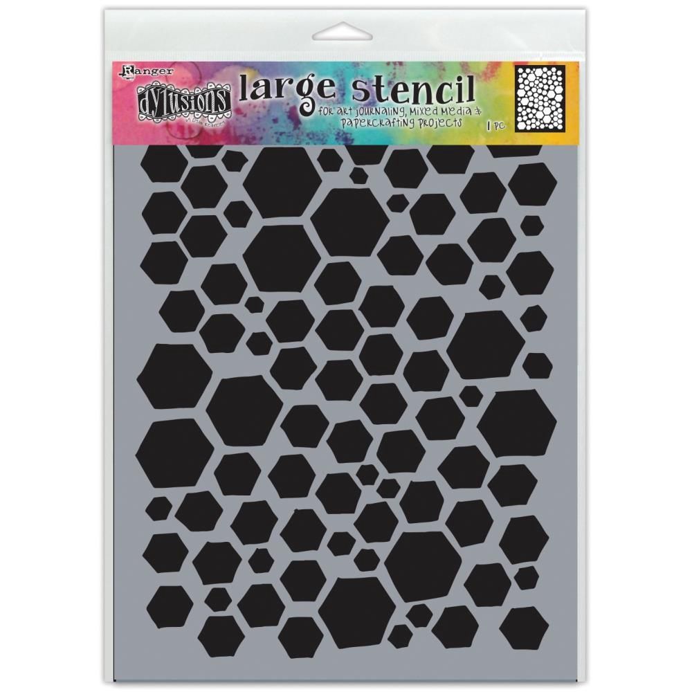 Dyan Reaveley's Dylusions Stencils &amp; Masks «Behave»