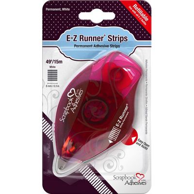 E-Z Runner - Distributeur rechargeable de ruban adhésif réutilisable 15m