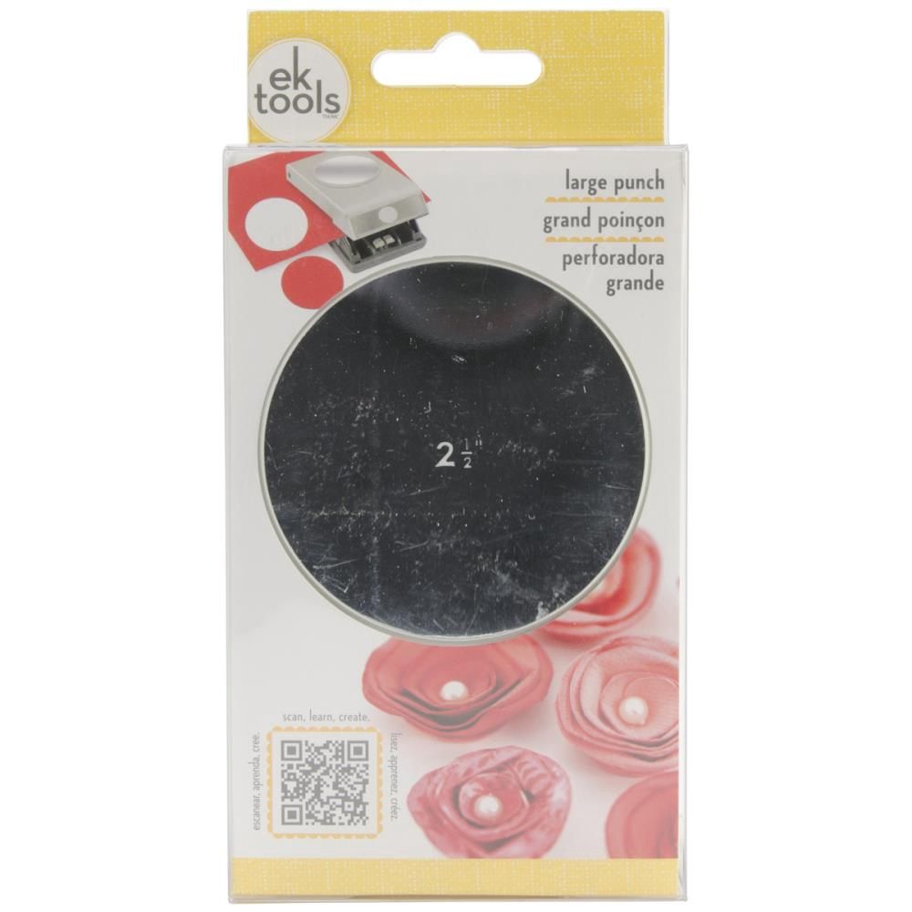 EK Tools - Poinçons format large «Cercle 2.5"»