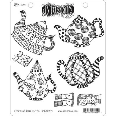 Dylusions - Étampes «Everything Stops For Tea»