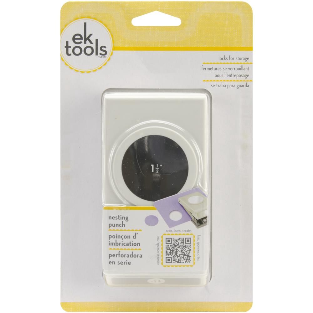 EK Tools - Poinçons format médium «Cercle 1" 1/2»