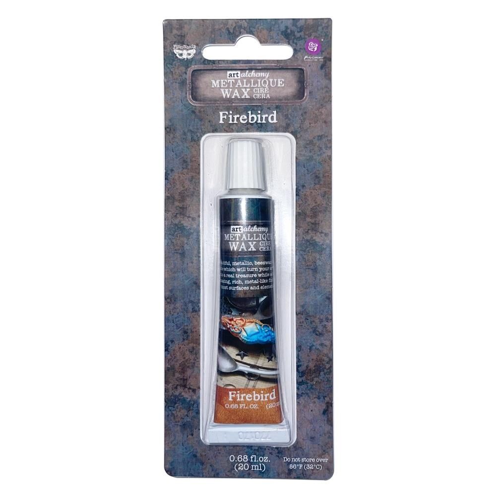 Finnabair - Art Alchemy cire brillante antique couleur «Firebird»