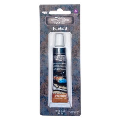 Finnabair - Art Alchemy cire brillante antique couleur «Firebird»