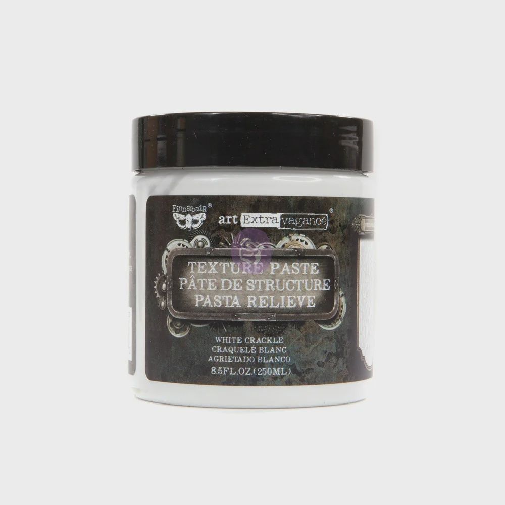 Finnabair - «Pâte de structure White Crackle» 8.5 oz