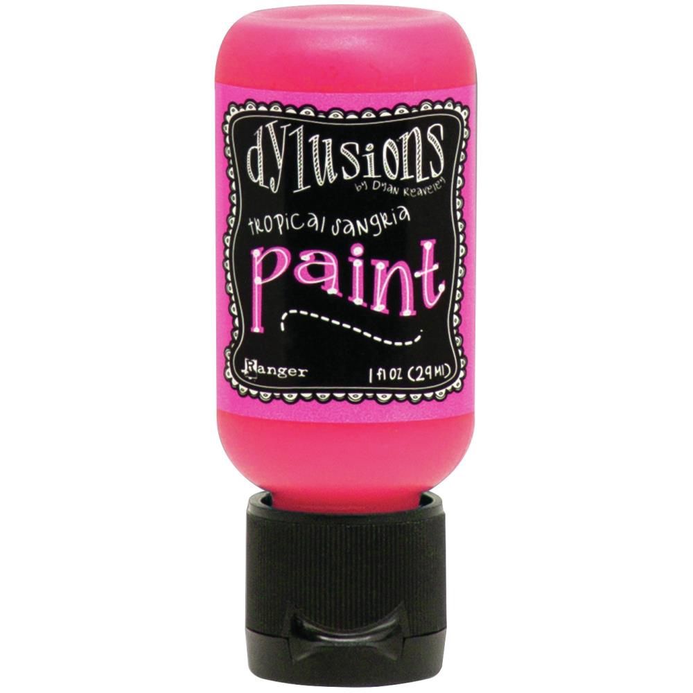 Dylusions - Peinture acrylique «Tropical Sangria» 1oz