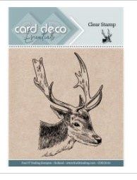 Find It Trading - Étampe « Card Deco Essentials» modèle «Christmas deer» 1 pc