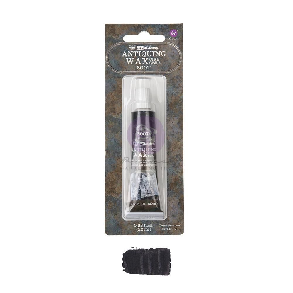 Finnabair - Art Alchemy cire antique couleur «Soot»