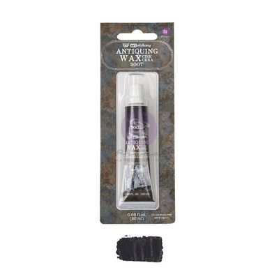 Finnabair - Art Alchemy cire antique couleur «Soot»