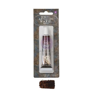 Finnabair - Art Alchemy cire antique couleur «Sepia»