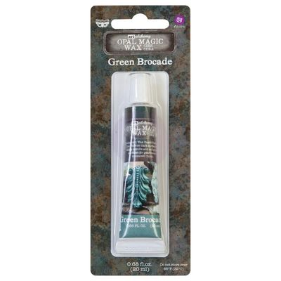 Finnabair - Art Alchemy cire brillante antique «Green Brocade»