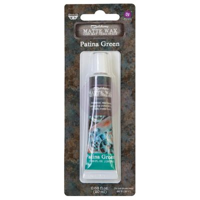 Finnabair - Art Alchemy cire mat couleur «Patina Green» .68oz