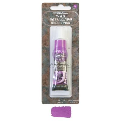 Finnabair - Art Alchemy cire mat couleur «Shabby Pink» .68oz