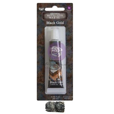 Finnabair - Art Alchemy cire métallique couleur «Black Gold»