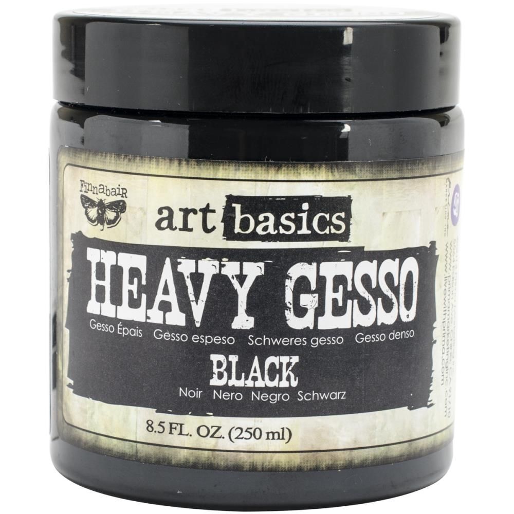 Finnabair - «Heavy Gesso» Noir 8.5oz