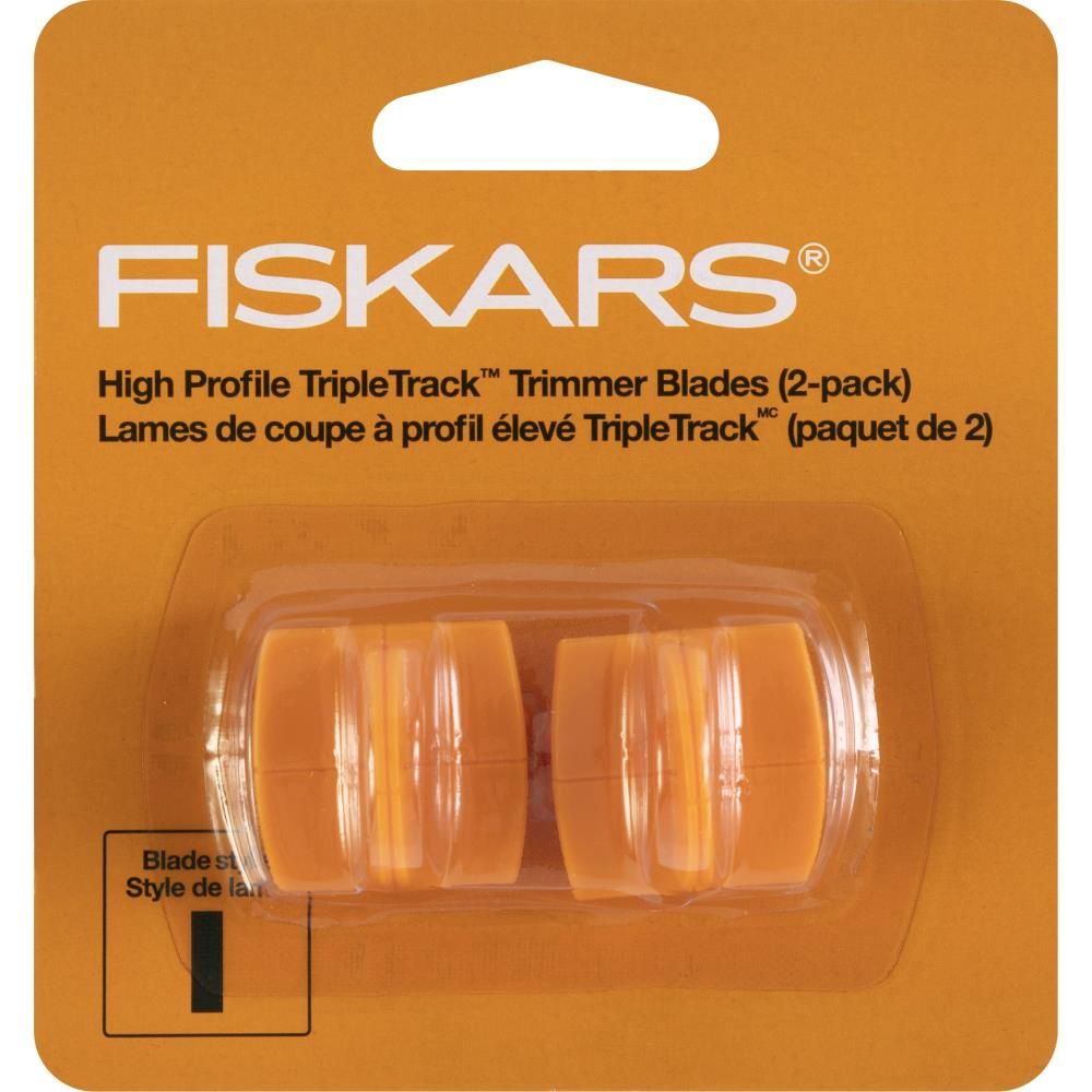 Fiskars: Lames de rechange pour tranche TripleTrack (paquet de 2) STYLE DE LAME I