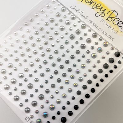Honey Bee - Perles autocollantes «Cool Pearls» 210 pcs