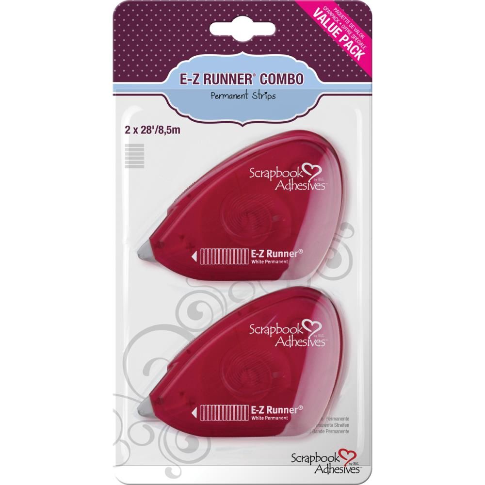 E-Z Runner adhésif paquet de 2 non rechargeable