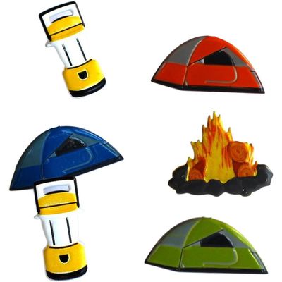Eyelet Outlet - Brads «Camping» 12 pièces