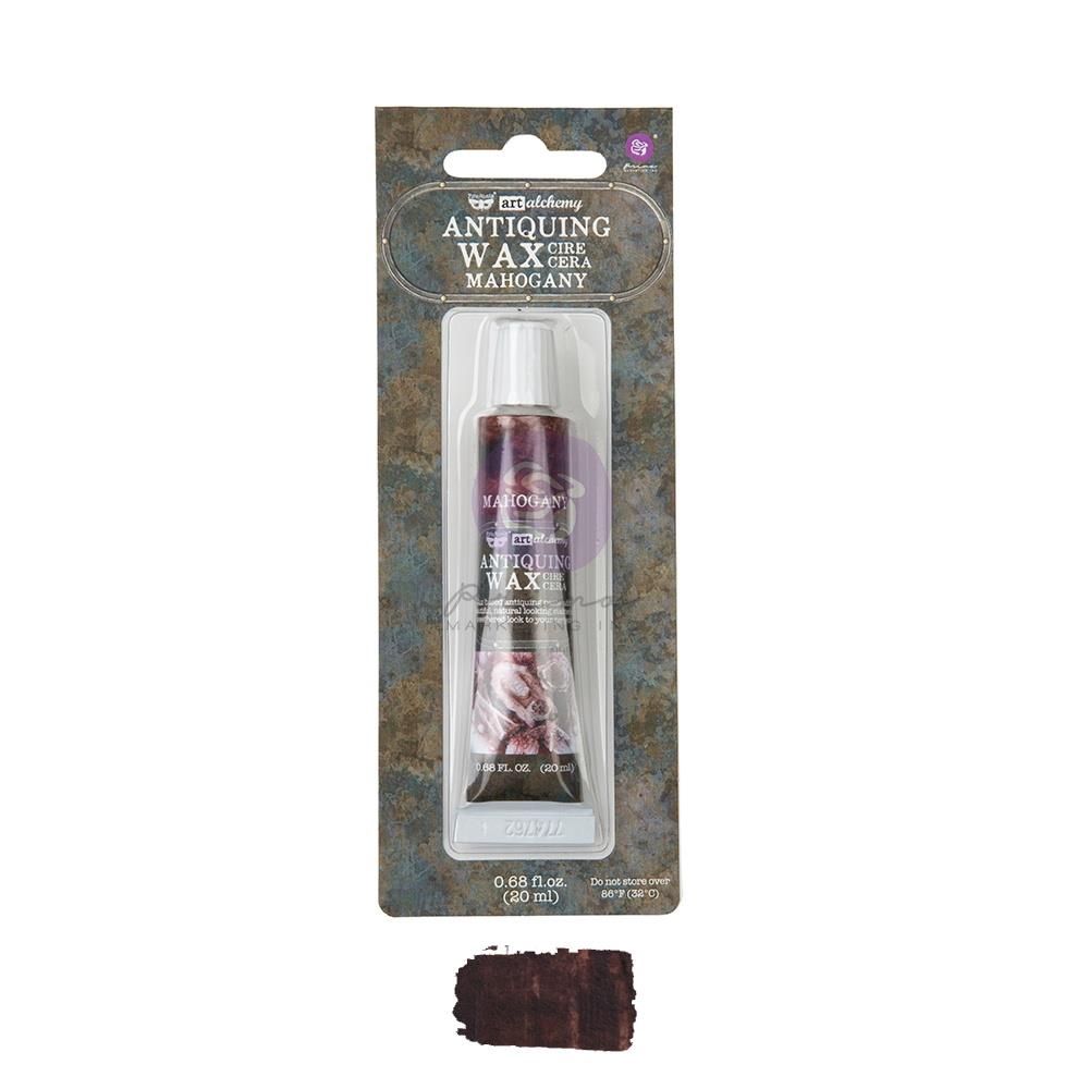 Finnabair - Art Alchemy cire antique couleur «Mahogany»