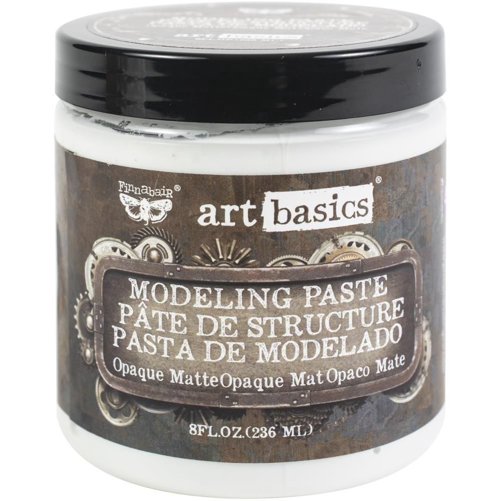 Finnabair - Pâte «Modeling Paste» opaque mat 8oz