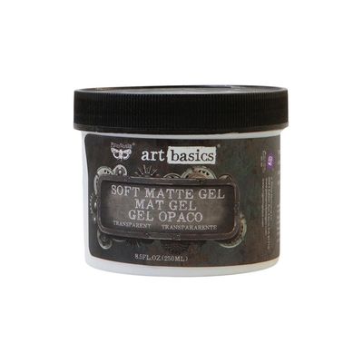 Finnabair - Art Basics «Soft Matte Gel transparent» 8.5 Onces liquides