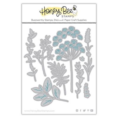Honey Bee - Dies «Spring Greenery» 10 pièces