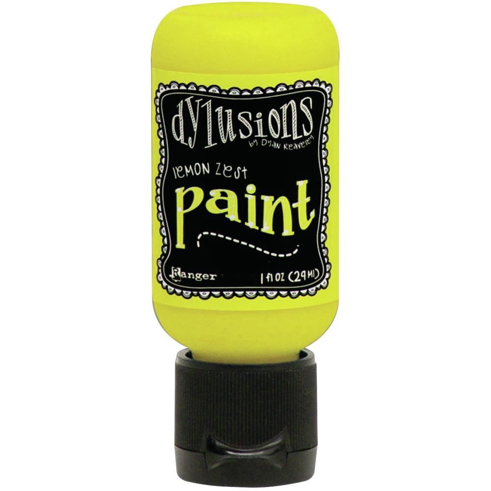 Dylusions - Peinture acrylique «Lemon Zest» 1oz