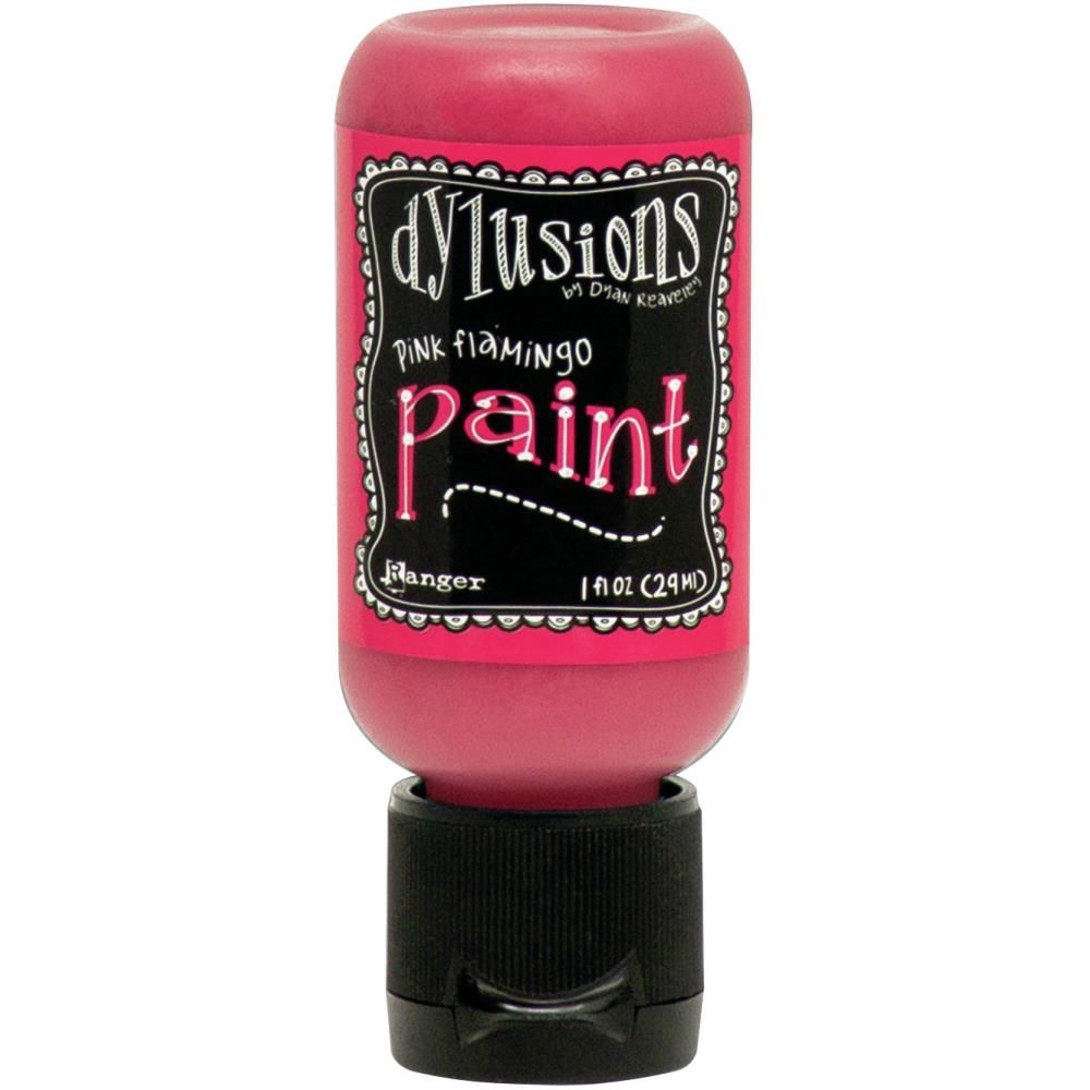 Dylusions - Peinture acrylique «Pink Flamingo» 1oz