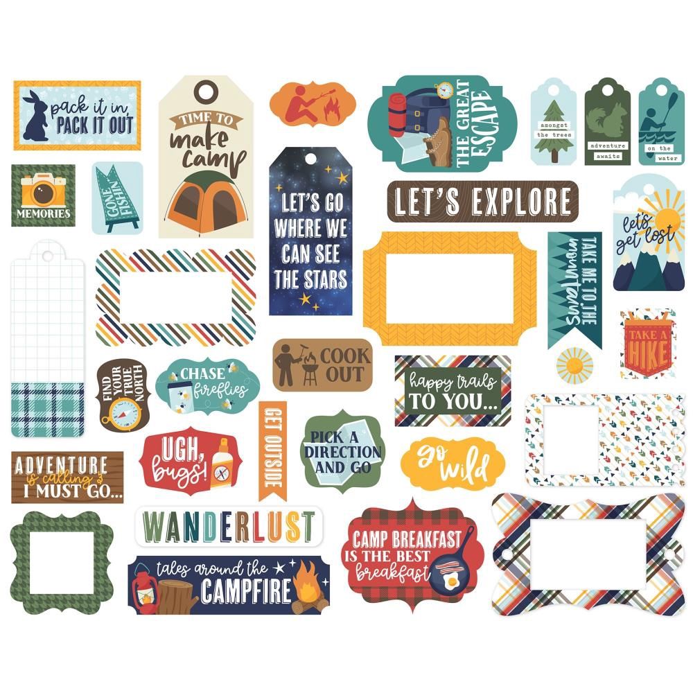 Echo Park - Éphéméras «Into The Wild» 33 pièces