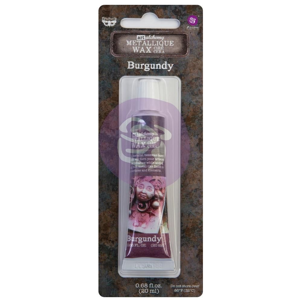 Finnabair - Art Alchemy cire brillante antique «Burgundy»