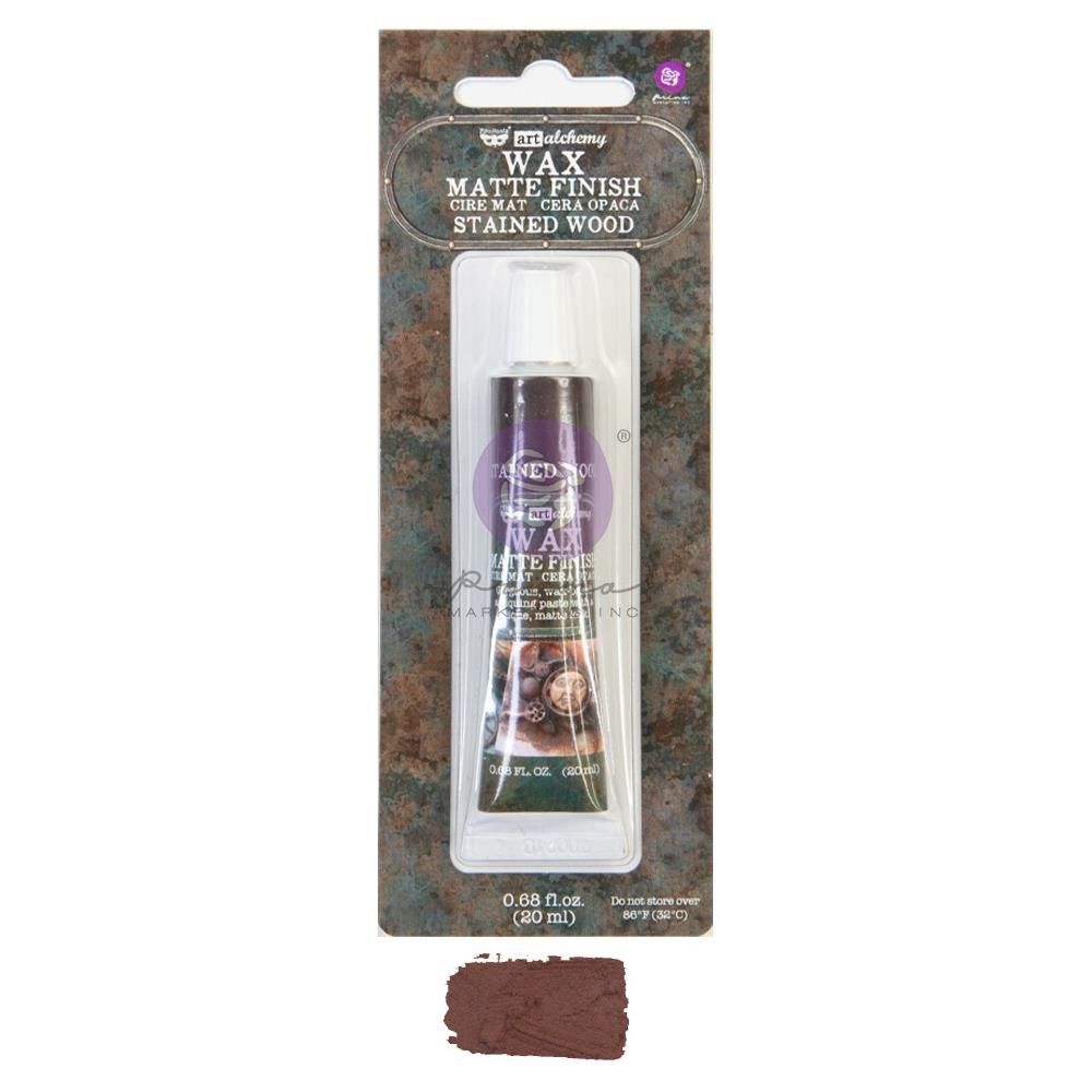 Finnabair - Art Alchemy cire mat couleur «Stained Wood» .68oz