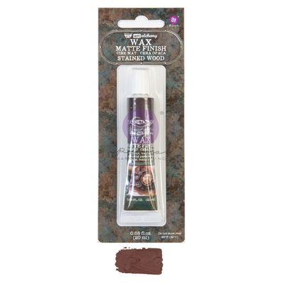 Finnabair - Art Alchemy cire mat couleur «Stained Wood» .68oz
