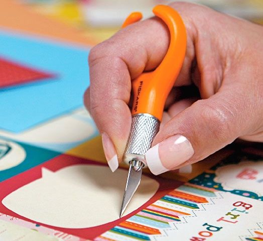 Fiskars - couteau de précision «Finger tip»