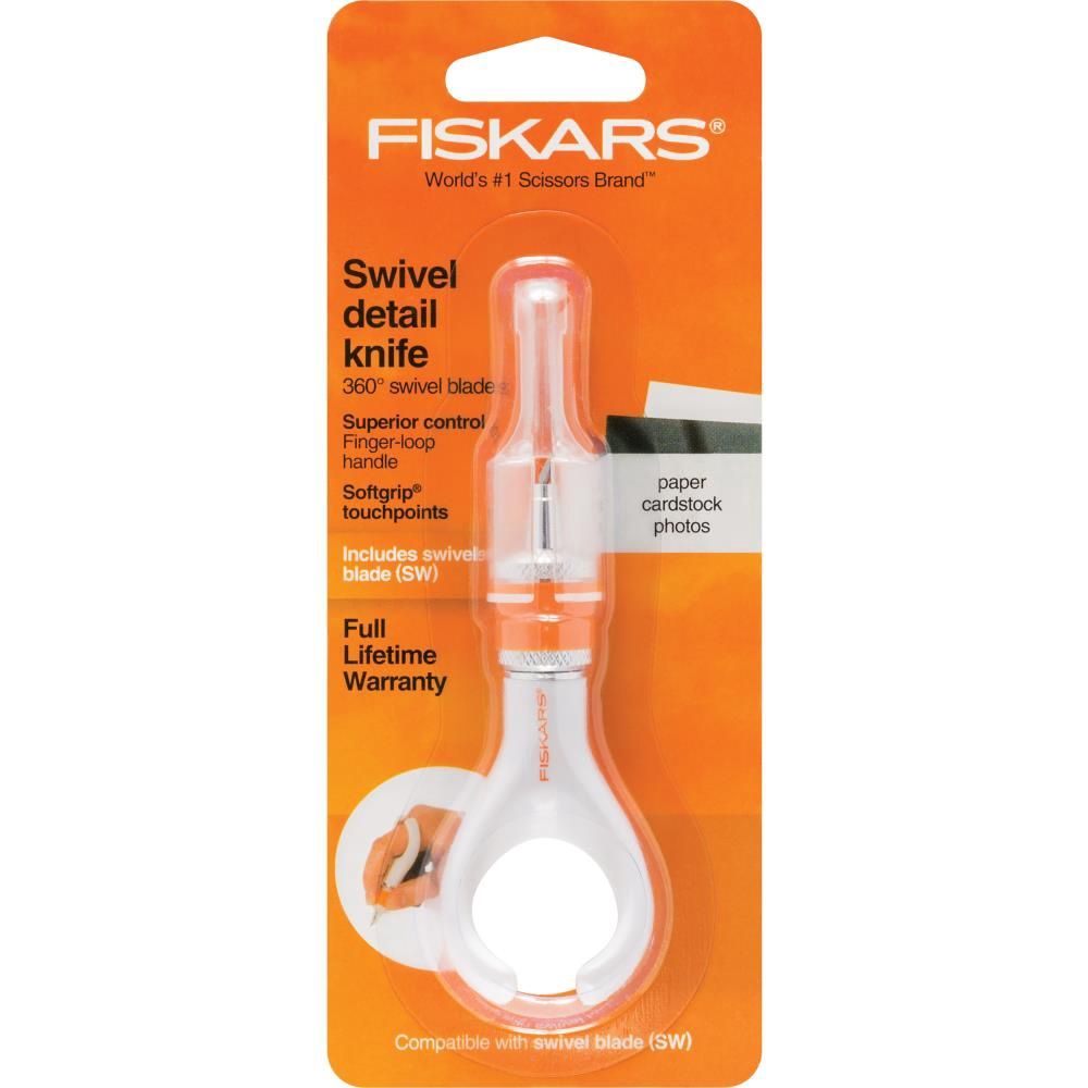 Fiskars - couteau de précision «Fingertip Swivel Knife»