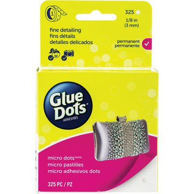 Glue Dots - micro 1/8" (3mm), 325 pièces